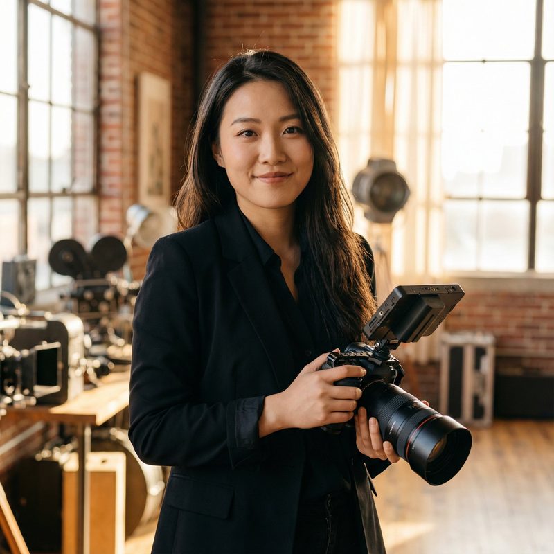 黄色仓库摄影总监林摄影师