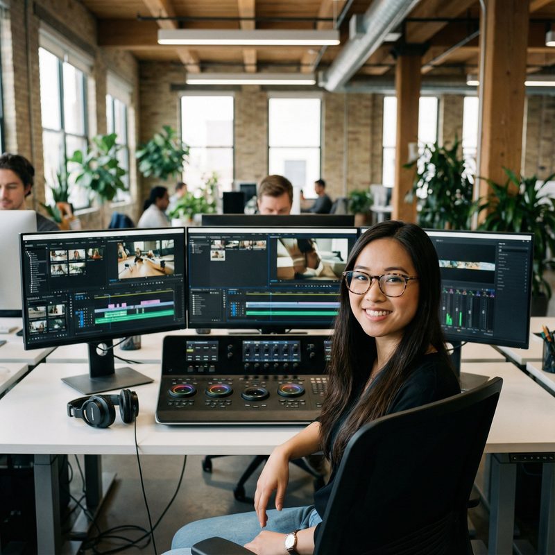 黄色仓库后期制作总监王剪辑